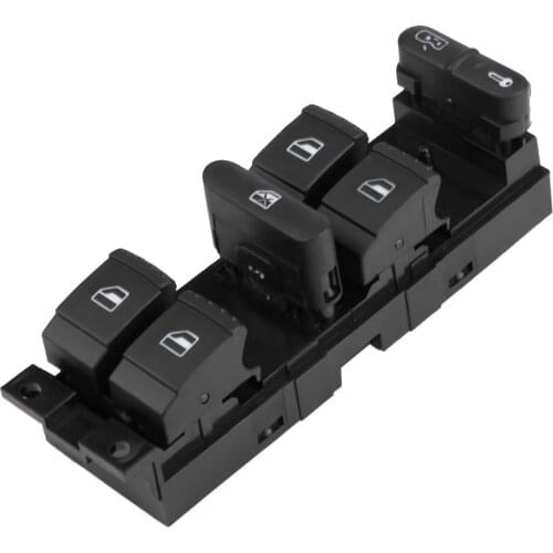 Window Switch Lifter Button 1J4 959 857D for Jetta Golf Bora Passat B5 Seat Leon Toledo 1999 2000 2001 2002 2003 2004 2005 2006