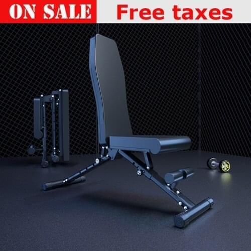 Dumbbell Bench Press Chair Sit-Ups Fitness Equipment Home Multi-Function Assist Device Supine Board Workout Chair