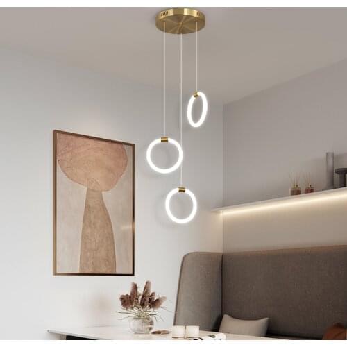 Modern led pendant lights modern design for living room bedroom study hanging lamp Restaurant kitchen pendant lamp chandeliers