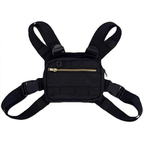Tactical Chest Bag Radio Chest Front Pack Multipurpose Nylon Daypack Fashion Chest Front Rig