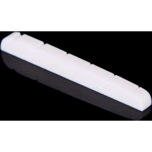 1PCS Guitar Blank Bone Nuts For Electric Bass Guitar Mandolin Banjo Ukulele 42mm for Guitar Accessories Guitar Parts