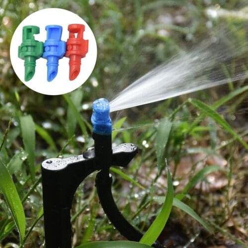 60pcs/lot 90° 180° 360° Angle Simple Refraction Sprinklers Nozzles Head High Quality Garden Fruit Tree Irrigation Misting Nozzle