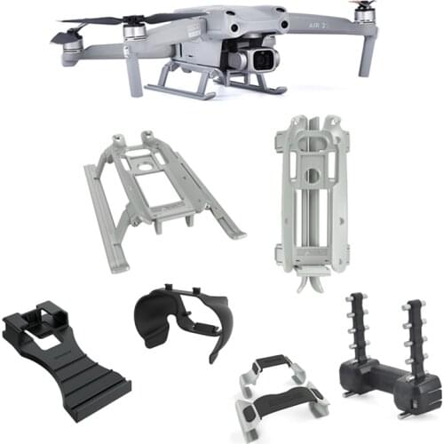 Mavic Air 2 Landing Gear For DJI Drone Accessories Retractable Skid Tray With Legs Protector Spare Parts Stand Under The Feet