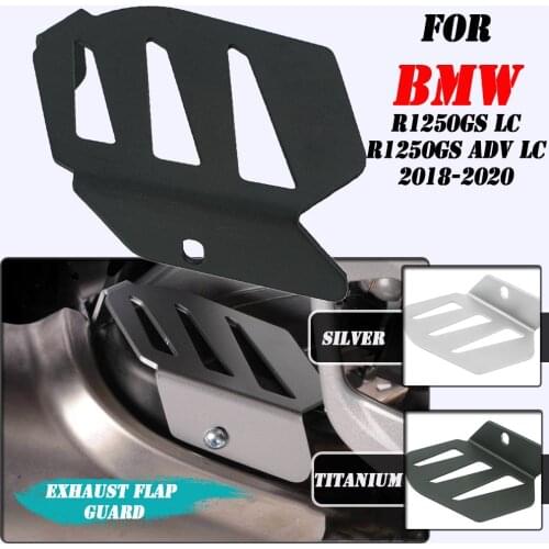 Motorcycle Aluminum Exhaust Flap Guard Cover Protector For BMW R1250GS ADV LC R 1250GS LC Adventure 2019 R1250R R 1250GSA