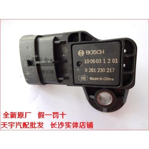 Free Delivery.0261230217 intake pressure sensor genuine