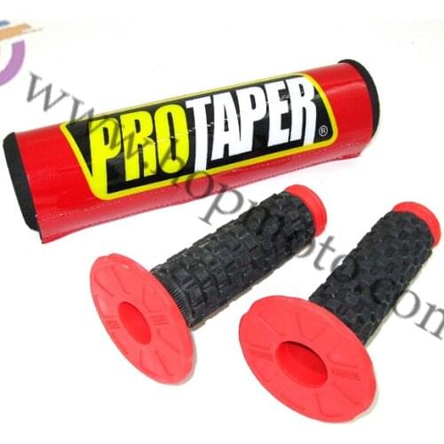 Free Shipping Dirt bike Pro Taper MotorCross Handle Bar Pads Protector Handlebar Grips for 1-1/8" 28mm Bars and Pro Taper Grip