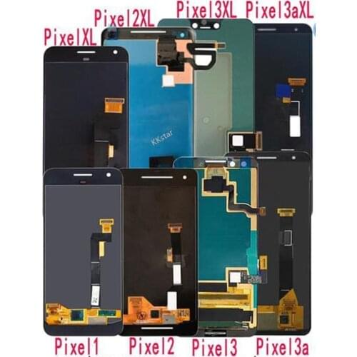 For Nexus Goog le Pixel XL 2XL 3 3XL 3A LCD Display Touch Screen Digitizer Assembly Nexus Google Pixel LCD Screen Replacement