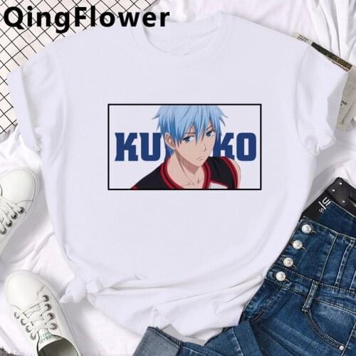 Anime Kuroko No Basket Basketball t shirt clothes male grunge tumblr casual print japanese t shirt couple clothes streetwear
