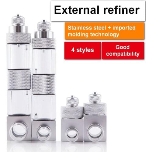 HONGYI CO2 external refiner installed outside the cylinder good atomization effect alternative to diffusion barrel