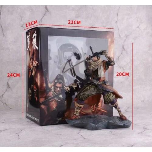 Game SEKIRO: Shadows Die Twice Character Wolf Action Figure Model Toys