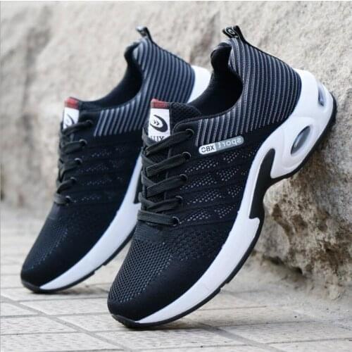Fashion Men Sneakers Trainers Breathable Light Lace-Up Leisure Casual Sports Shoes Outdoor Comfortable Male Walking Shoes