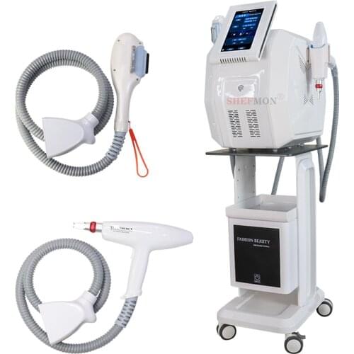 Multifunctional Hair Removal Machine OPT IPL Yg Laser Pigment Tattoo Removal Skin Rejuvenation Anti-acne Beauty Salon Equipment