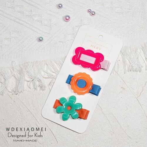 New Cute Candy Color Hair Clip Barrettes Hairpins For Girls Women High Gloss Acetate Hairgrips Fashion Kids Hair Acessories Gift