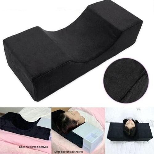 Professional Eyelash Extension Pillow Headrest Neck Support Pillows Soft For Beauty Salon Eyelashes Flannel Use Grafted T9M3
