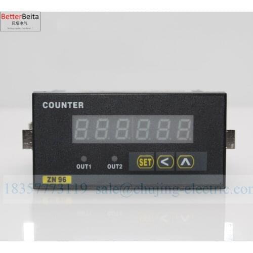 RS485 modbus rtu Digital RPM indicator 0-999999 smart digital tachometer rotate speed controller RPM meter with communication