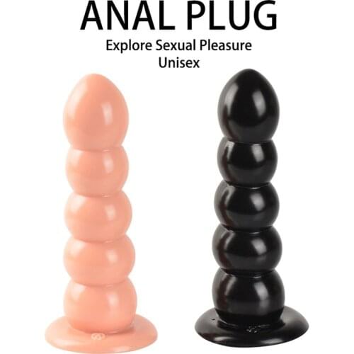 9 Inches Silicone Large Butt Plugs Dilator Anal with Sucker Anal Balls Anal Sex Toys for Women Adult Huge Anal Plug Sex shop