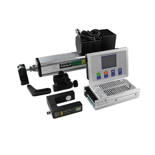 Edge position control web guide system with ultrasonic sensor and Servo Web guide Controller/correction controller EPC-A12