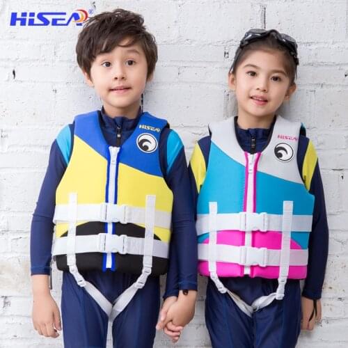 HISEA childrens life jacket buoyancy swimsuit swim vest small, medium and big baby snorkeling suit vest for men and women