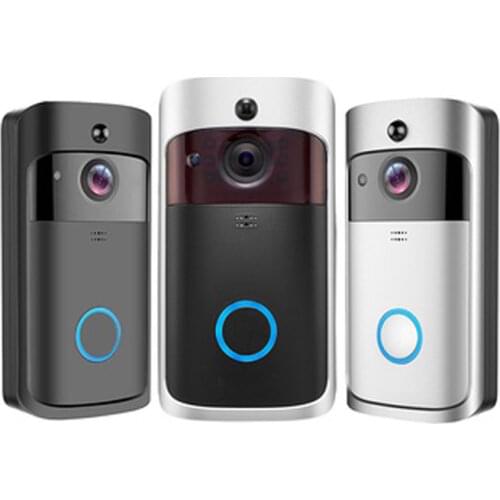 Smart Video Doorbell V5 Wifi Camera Wireless Doorbell Security Video Intercom 720P HD IR Night Vision For Home/Apartments