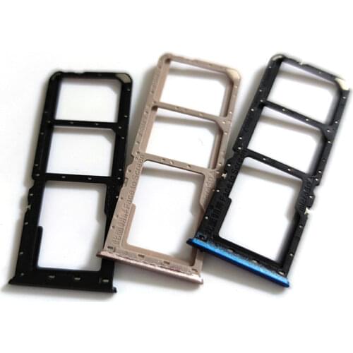 Sim Tray Holder For Oppo A5 2020 SIM Card Tray Slot Holder Adapter Socket Repair Parts