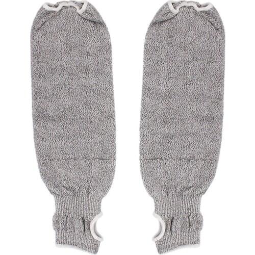 1 Pair Arm Protection Sleeve Cut Resistant Safety Arm Protective Sleeves Anti Abrasion Long Sleeve For Garden Farm Work