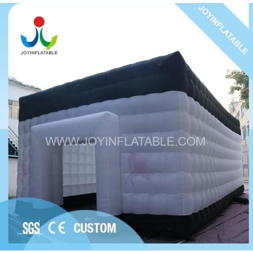10X6X4M White and Black Customized Inflatable Outdoor Marquee Tent