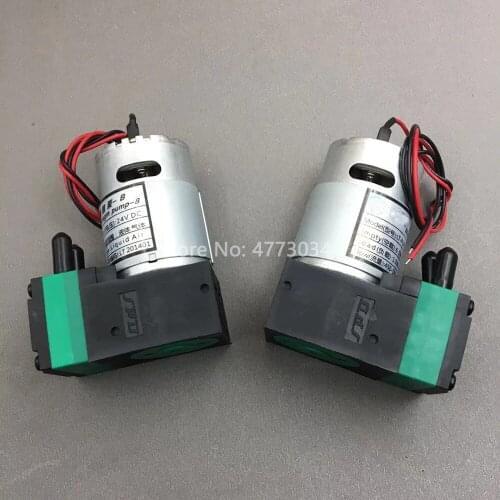 4PCS 50-550ml/min 24V DC big ink pump for Flora Gongzheng Infiniti UV solvent inkjet printer 10W micro big ink pump