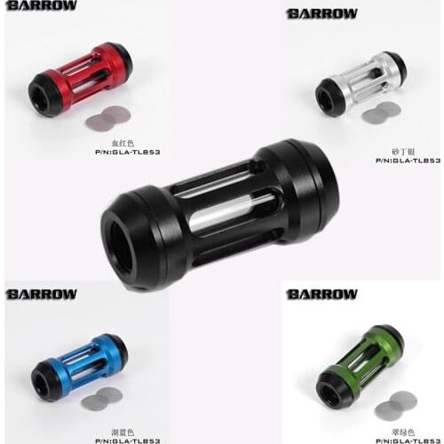 Barrow G1/4 " Black water cooling system dedicated dual spiral pattern filters connector computer water cooler fitting GLA-TLB53