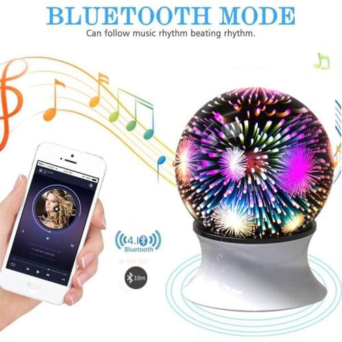 Night Light Bluetooth Speakers Wireless LED Lamp Speaker 1200 MAh Luminous Bluetooth Music Player Table Lamp For Party Christmas