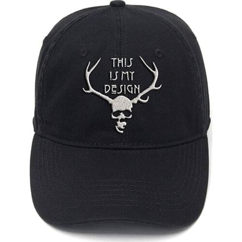 Lyprerazy This is My Design Washed Cotton Adjustable Men Women Unisex Hip Hop Cool Show Flock Printing Baseball Cap