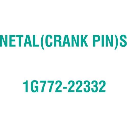 For Kubota 1G772-22332 NETAL(CRANK PIN)S