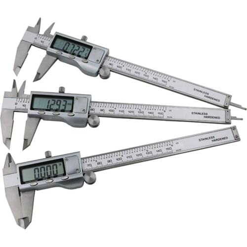 0-200mm Electronic digital LCD vernier caliper buy metal shtangeltsyrkul stainless steel measuring tool ruler paquimetro D1005