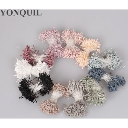 Artificial Simulation Flower Core Stamen DIY Sugar Paste Multiple Color Handmade Flower Petal Modeling Tool For Decorating