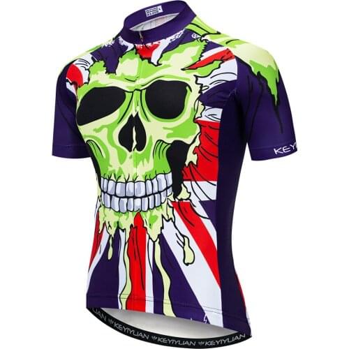 KEYIYUAN Cycling Jersey outdoor Mtb Shirts Clothes Wear Bike Jersey Summer Short Sleeve Pro Team ropa ciclismo Bicycle Maillo