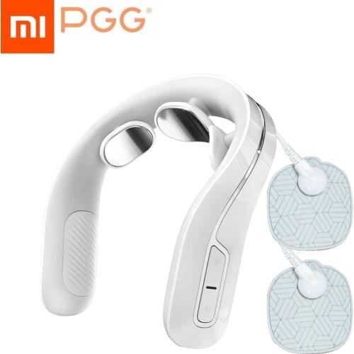 Youpin PGG Neck Cervical Massager Infrared Heating Pain Relief TENS Pulse Back Body Massage Patch Relaxation Machine Mijia APP