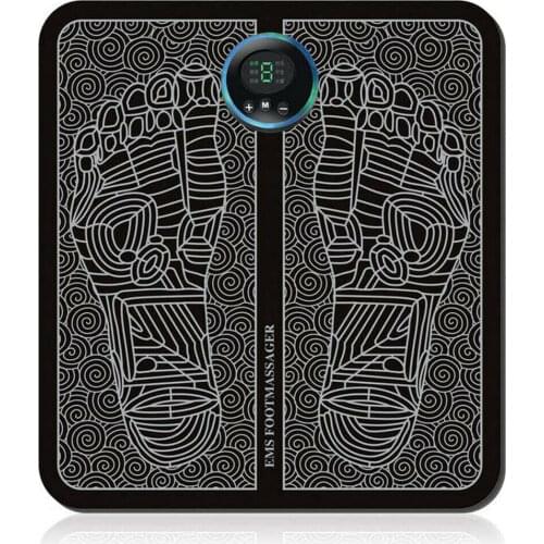 Electric EMS Foot Massage r Pad Foot Muscle Stimulator Leg Shaping Foot Massage Massage Mat Relieve Pain Pain Healthcare