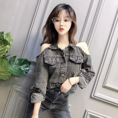 Женские джинсовые куртки Missoov China At AliExpress