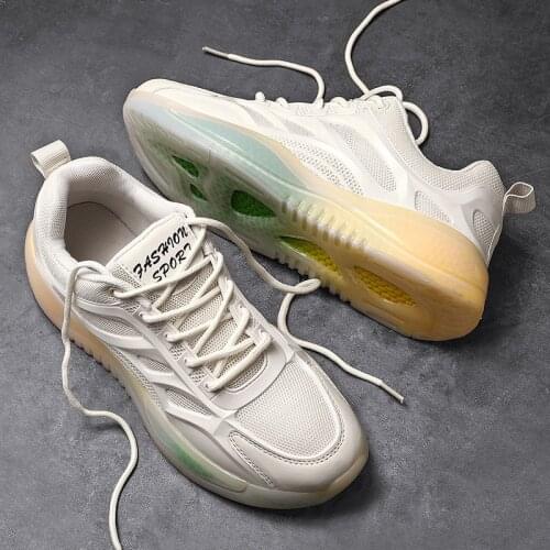 Mens Running Shoes Fashion Non Slip Fashion Sneakers Breathable Mesh Soft Sole Casual Athletic Walking Shoes