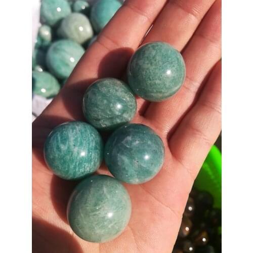 Natural crystal tianhe-stone crystal water ball energy healing 5PC