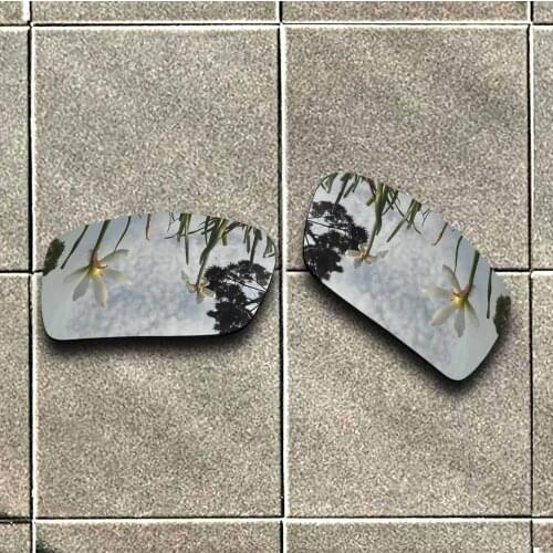 Silver Titanium Polarized Sunglasses Replacement Lens for-Costa Del Mar Fantail Frame 100% UV Protection Good Fitness