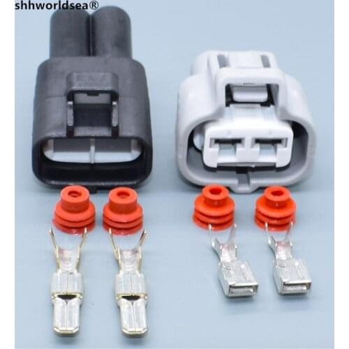 Shhworldsea 2 Pin male female Motor Plug waterproof auto Connector for Toyota 6188-0259 6189-0425