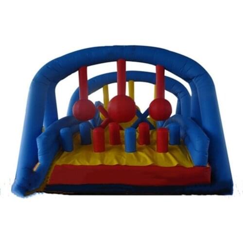 Outdoor Sports Toys Inflatable Fun City Inflatable Playground For Competition