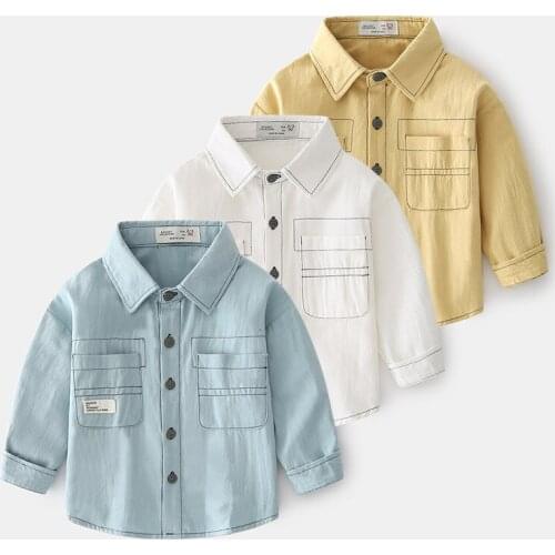 YORKZALER Long Sleeve Shirts For Boys