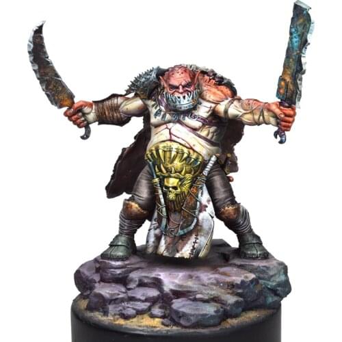 1/24 ancient man stand Resin figure Model kits Miniature gk Unassembly Unpainted