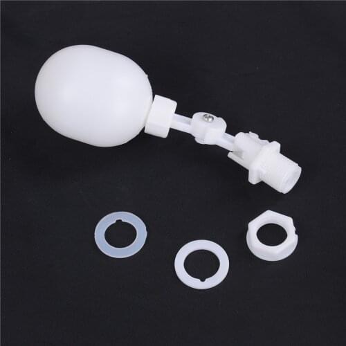 1PCS 3/8" Adjustable Mini Plastic Float Valve Ball Valve Accessories Safety Check Switch For Water Tower Tank