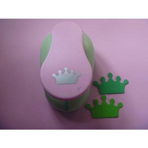 3 inch(about 7.2cm) crown craft punch perforadora de papel scrapbooking punch eva foam punch paper punches foam hole puncher