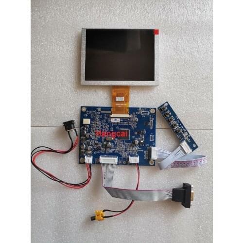 5 inch lcd Screen ZJ050NA-08C 640*480 50 pins display panel with VGA AV LCD Control Board