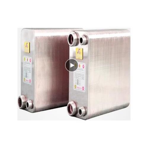 1unit 60 Plates stainless steel heat exchanger Beer Wort Chiller Cooler Home Brewing Beer Brazed plate type water heater SUS304