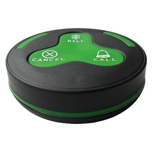 Ycall wireless calling push button device 3 button restaurant bell table service call button
