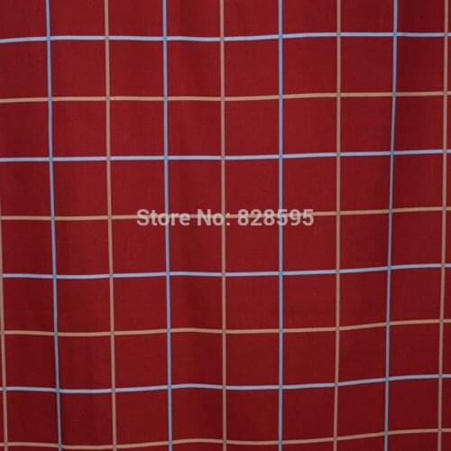 DA217 Red Printed A Grade Pure Cotton Canvas Sofa/Cushion Cover Fabric (1Yard) Hongkong post tracking number